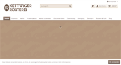 Desktop Screenshot of espressoroesterei.de